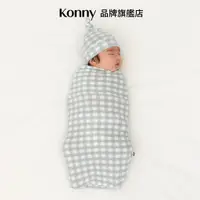 在飛比找蝦皮商城優惠-【韓國Konny】新生兒竹纖維袋型包巾 5色可選 0到3M可