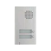 Aiphone 2 Call Surface DA2DS 15V Mount Two-Wire Door Entry Security Kit Silver