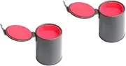 Vaguelly 2pcs Box Pp Material Dice Game Box Cup Dice Shaking Cups for Silent Dice Game for Ktv