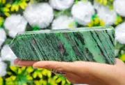 Large 175MM Natural Pink Ruby Zoisite Stone Pink Anyolite Metaphysical Tower