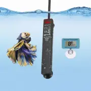 25W Mini Aquarium Heater Betta Small Fish Tank Heater Submersible 3 to 5 Gallon,
