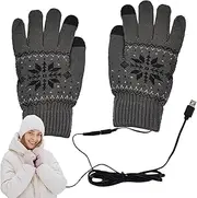 [Generic] Heated Gloves for Men,Adjustable Womens Heated Gloves Electric Heated Gloves - Mens Heated Gloves Touchscreen Heated Riding Gloves for Winter Cold Weather