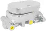 Aeroflow Brake Master Cylinder 1" Bore Cast Aluminium Chrome Smooth - AF300-150