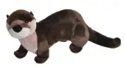 NEW PLUSH SOFT TOY 10949 Cuddlekins River Otter 15" / 38cm Wild Republic