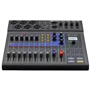 Zoom LiveTrak L-8 Podcast Recorder, Battery Powered, Digital Mixer and Recorder,