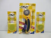 OLFA Deluxe 45mm Rotary Cutter RTY-2/DX w/ 2 Blades