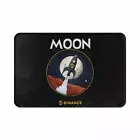 Binance Coin Crypto Miners Bathroom Mat BNB Moon Mission Doormat Kitchen Rug
