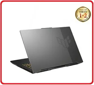 【2023.4 】ASUS 華碩 TUF Gaming F17 FX507ZE-0041B12700H 筆記型電腦 灰/i7-12700H/8G*2/512G_SSD/RTX3050TI_4G/WIN11