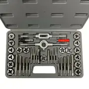 4-1/2 inch HSS Tap & Die Set NC NF NPT 40 Pc
