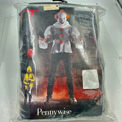 Rubie's Stephen King IT Pennywise Complete Costume, Adult, Up To 44 Jacket -NEW