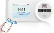 NGTeco Cloud Time Clock for Employees Small Business, 2.4GHz WiFi TC5 Face Time