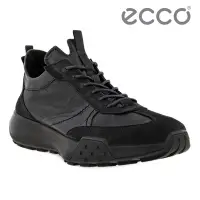 在飛比找Yahoo奇摩購物中心優惠-ECCO RETRO SNEAKER M 復古拼接皮革休閒運