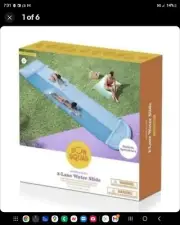 Brand new Sun Squad water filled 2 lane water slide 18ft