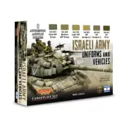 Lifecolor Miniatures - Accessory - Paint Israeli Army Uniforms and Vehicl New