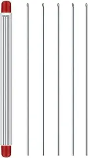 Fishing Lure Needle - 5pecies Worm Hook Needle Stainless Steel Bait Needle - Drill Rigging Bait Rig Hollow Fishing Tool for Carp