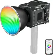 SMALLRIG RC 60C RGB LED Video Light 2500K-10000K Color Temperature, Supports PD Fast Charging, Manual and App Control, for Shooting on The Move, with 12 Light Effects, Lite Edition - 4808