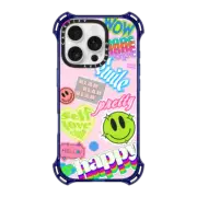 iPhone 16 Pro Bounce Case MagSafe Compatible Pretty Stickers by SOFE Store