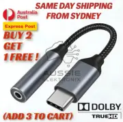 USB C To AUX 3.5mm Audio Headphone Jack Adapter AUX Cable For Samsung iPhone