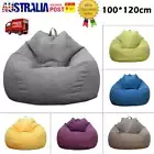 Extra Large Bean Bag Chairs Couch Sofa Cover Lazy Lounger For Adults yas