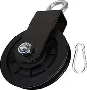 Pulley Wheel, Pulley System, Lifting, Smooth Sliding, Low Noise Pull Down Wheel, Lifting Wheel for Cable Machines, Ladder Lifts, Gym