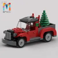 在飛比找蝦皮商城精選優惠-【紅外線】益智積木MOC-56351系列汽車聖誕樹樂高拼裝玩