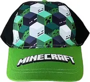 Fashion UK Offizielle Minecraft Cap Monster Kinder Jungen Schirmmütze Polyester Baumwolle Baseball Cap Schwarz Grün