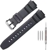 [MCXGL] Men's Sports Resin strap Replacement for Caiso mcw100h-4av MCW100h MCW-110H HDD-S100 W-S220 watch band