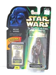 STAR WARS POWER OF THE FORCE ACTION FIGURE SEALED HOTH CHEWBACCA