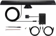 At-500Sbs Amplified Hdtv＆Fm Antenna, Noise-Free 4G LTE Filter & Smart Boost Syst