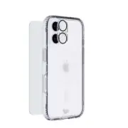 Tech21 Bundle Pack - EvoClear Case + Tempered Glass + Lens Protector for iPho...