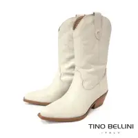 在飛比找momo購物網優惠-【TINO BELLINI 貝里尼】巴西進口尖頭牛仔靴FWT
