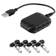 TPMS Car Tire Pressure Monitor Alarm System USB Android W/4 Internal Sensors (for: Renault)