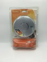 Sony CD Walkman - Portable Compact Disc Player - Silver (D-EJ011/SC)
