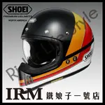 【鐵娘子一號店】日本 SHOEI EX-ZERO 復古越野帽 山車帽 全罩安全帽 EQUATION TC-10 黑黃