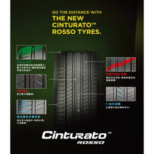 小李輪胎 PIRELLI 倍耐力 Cinturato Rosso 225-45-17 全新輪胎 全規格 特惠價 歡迎詢價