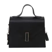 Soft PU Leather Women Bags New Designer Solid Color Handbag Small Shoulder Bags Chain Lock Small Square Bag