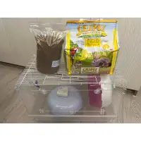 在飛比找蝦皮購物優惠-刺蝟飼養用具全套含飼料及墊材