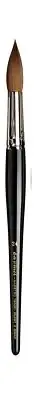 da Vinci Watercolor Series 10 Maestro Paint Brush, Round Kolinsky Red Sable, ...
