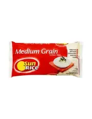 Sunrice White Medium Grain 1kg