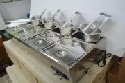 Food Warmer Buffet Electric Server 12Pans Food Warmer Machine Stainles Full New