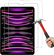 2pk Tempered Glass Screen Protector Guard for Apple iPad PRO 12.9'' 6th Gen 2022 2023