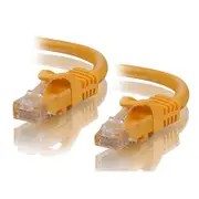 [C5-05-Yellow] Alogic 5m Yellow CAT5e Network Cable Snagless Patch Category 5e Gold-plated RJ45