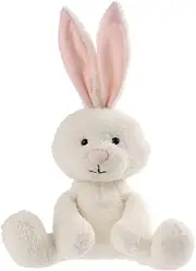 [Apricot Lamb] Toys Plush White Rabbit Bunny Stuffed Animal Soft Cuddly Perfect for Child 14 Inches