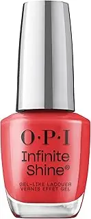 OPI Infinite Shine Long-Wear Nail Polish, Up to 11 days of wear & Gel-Like Shine, Cajun Shrimp™, 15ml