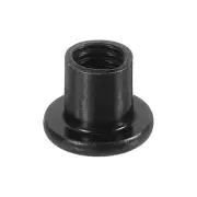 M8 T-nuts, 10pcs Carbon Steel Hex Socket Head Insert Nut 10mm Height, Black