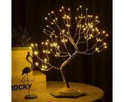 Led Table Tree Light Lamp Artificial Tree Light Romantic Branch Lamp Room Decor Night Light For Bedroom Dining Room Party