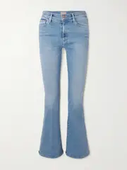 [Mother] Mother - The Weekender High-rise Flared Jeans - Light denim - 29 29 Blue