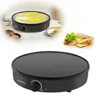 Electric Crepe Maker Nonstick Pancake Baking Pan Skillet Pizza Cooker Hot Plate