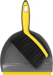 Dustpan and Broom Set Small,Mini Handheld Dust pan Bgreyyellow Mini Brush Pan