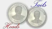 Election 2024 President Trump President Biden Collectors Novelty Coin W/ Case